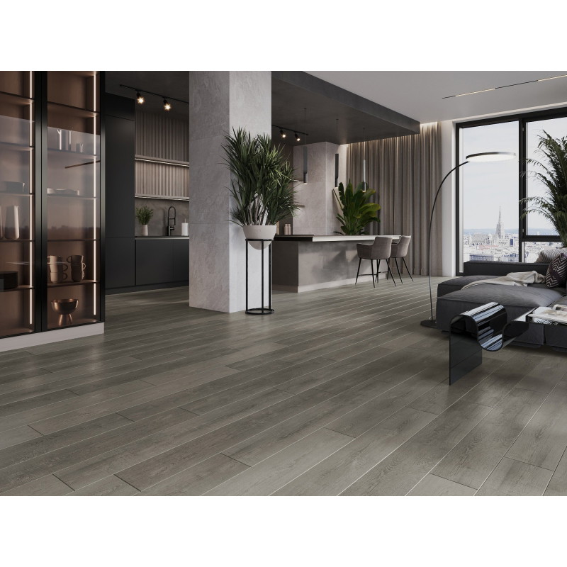 Mexen New Albany vzorka vinylových panelov LVT Dryback 2,5 mm, podklad PVC, 4 V-drážka, Dub - F1317-S