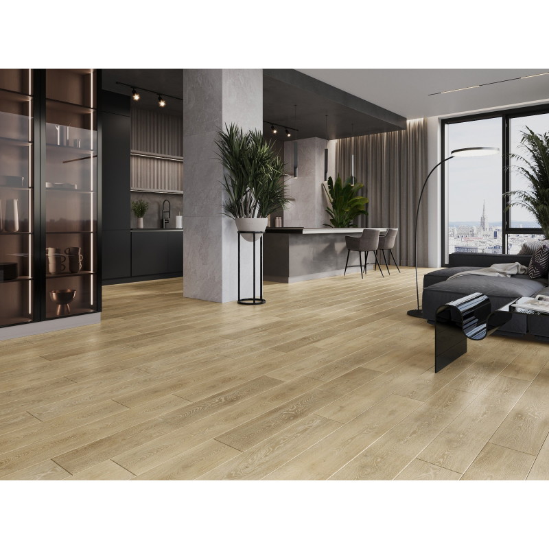 Mexen Alabama vzorka vinylových panelov LVT Dryback 2,5 mm, podklad PVC, 4 V-drážka, Dub - F1319-S