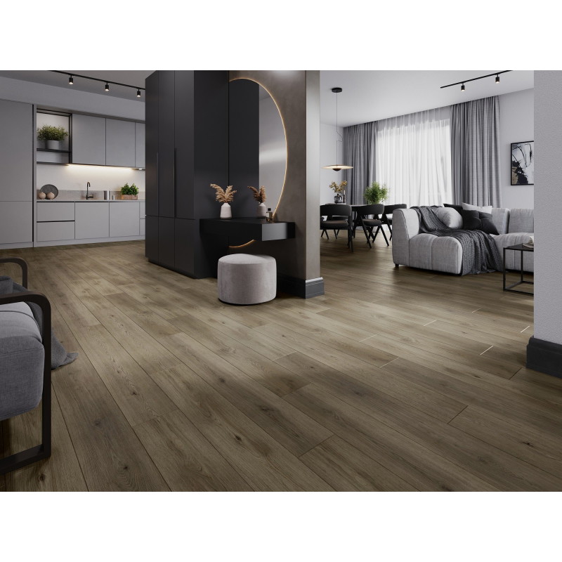 Mexen Perry Vzorok vinylových panelov LVT Dryback 2,5 mm, podklad PVC, 4 V-drážka, Dub - F1321-S