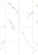 Mexen River White  vzorka vinylovej podlahy LVT Dryback 2,5 mm, podklad PVC, 4 V-Fuga, Jazz White - F1450-S