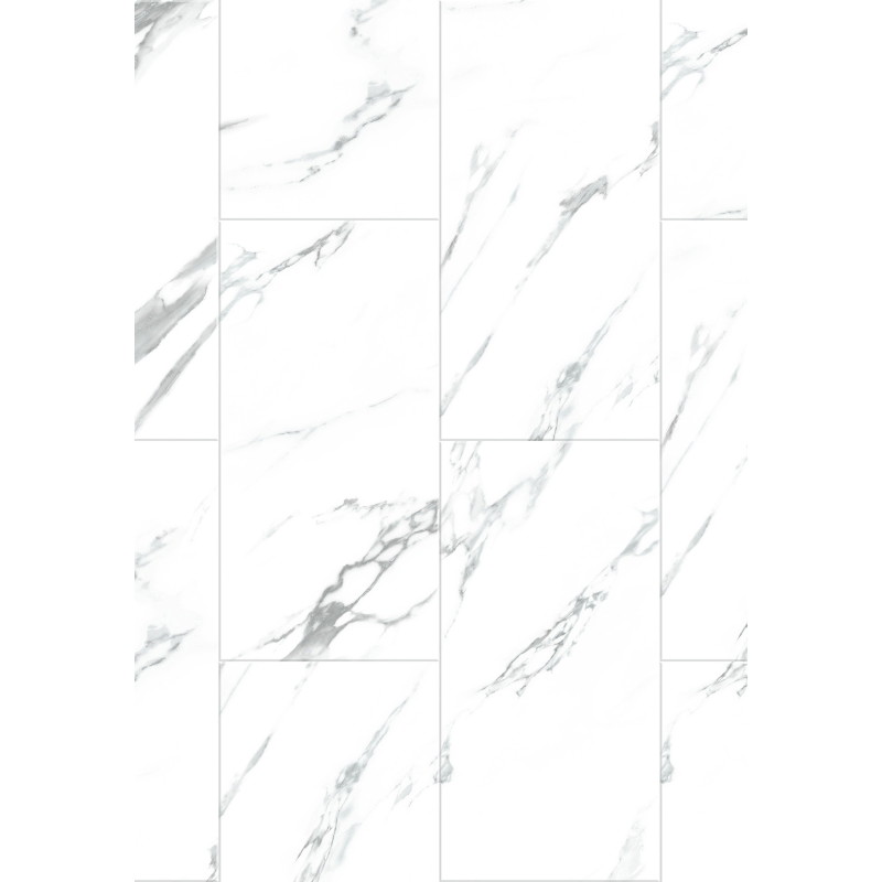 Mexen Glacier White vzorka vinylových panelov LVT Dryback 2,5 mm, podklad, 4 V-Fuga, Jazz White - F1451-S