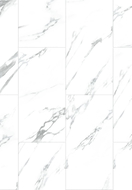 Mexen Glacier White vzorka vinylových panelov LVT Dryback 2,5 mm, podklad, 4 V-Fuga, Jazz White - F1451-S
