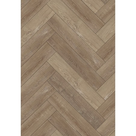 Mexen Windsor vzorka vinylového panelu rybia kosť LVT Dryback 2,5 mm, podklad PVC, 4 V-drážka, Dub - F1467-S