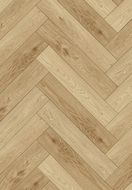 Mexen Anniston vzorka vinylových panelov rybia kosť LVT Dryback 2,5 mm, podklad PVC, 4 V-drážka, Dub - F1471-S