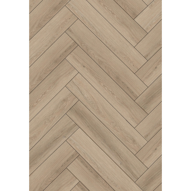 Mexen Palmdale  vzorka vinylových panelov rybia kosť LVT Dryback 2,5 mm, podklad PVC, 4 V-drážka, Dub - F1480-S