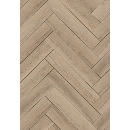 Mexen Palmdale  vzorka vinylových panelov rybia kosť LVT Dryback 2,5 mm, podklad PVC, 4 V-drážka, Dub - F1480-S