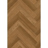 Mexen Overland Park vzorka vinylovej parkety rybia kosť LVT Dryback 2,5 mm, podklad 4 V-Fuga, Jatoba - F1487-S