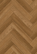 Mexen Overland Park vzorka vinylovej parkety rybia kosť LVT Dryback 2,5 mm, podklad 4 V-Fuga, Jatoba - F1487-S