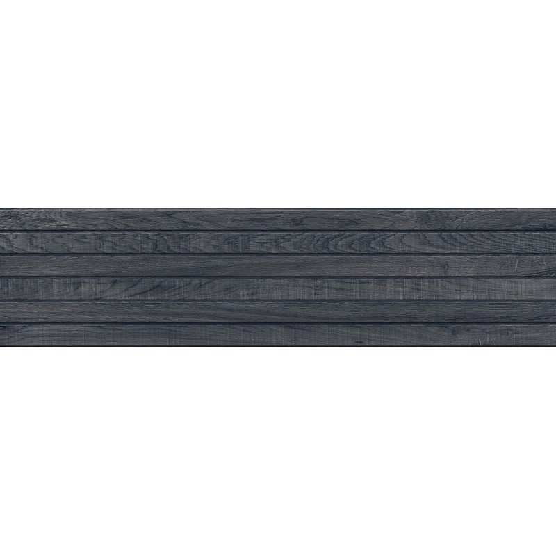 Mexen Western Wood Nero vzorka glazúrovaného rektifikovaného gresu G1, drevodekoratívna stenová dlaždica, matná