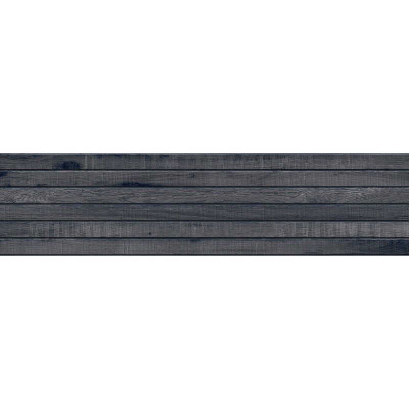 Mexen Western Wood Nero vzorka glazúrovaného rektifikovaného gresu G1, drevodekoratívna stenová dlaždica, matná