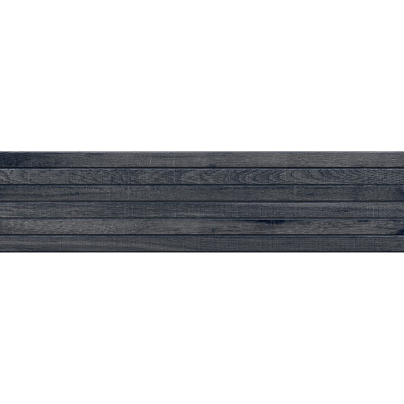 Mexen Western Wood Nero vzorka glazúrovaného rektifikovaného gresu G1, drevodekoratívna stenová dlaždica, matná