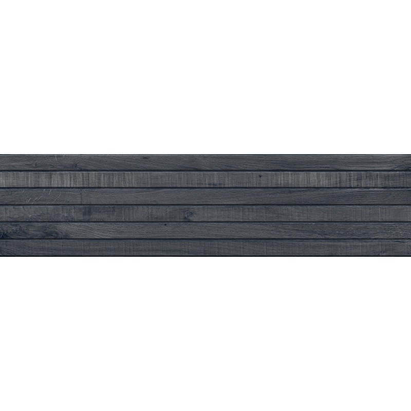 Mexen Western Wood Nero vzorka glazúrovaného rektifikovaného gresu G1, drevodekoratívna stenová dlaždica, matná