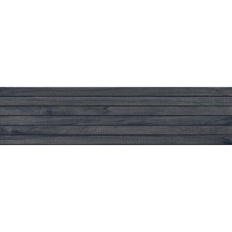 Mexen Western Wood Nero vzorka glazúrovaného rektifikovaného gresu G1, drevodekoratívna stenová dlaždica, matná
