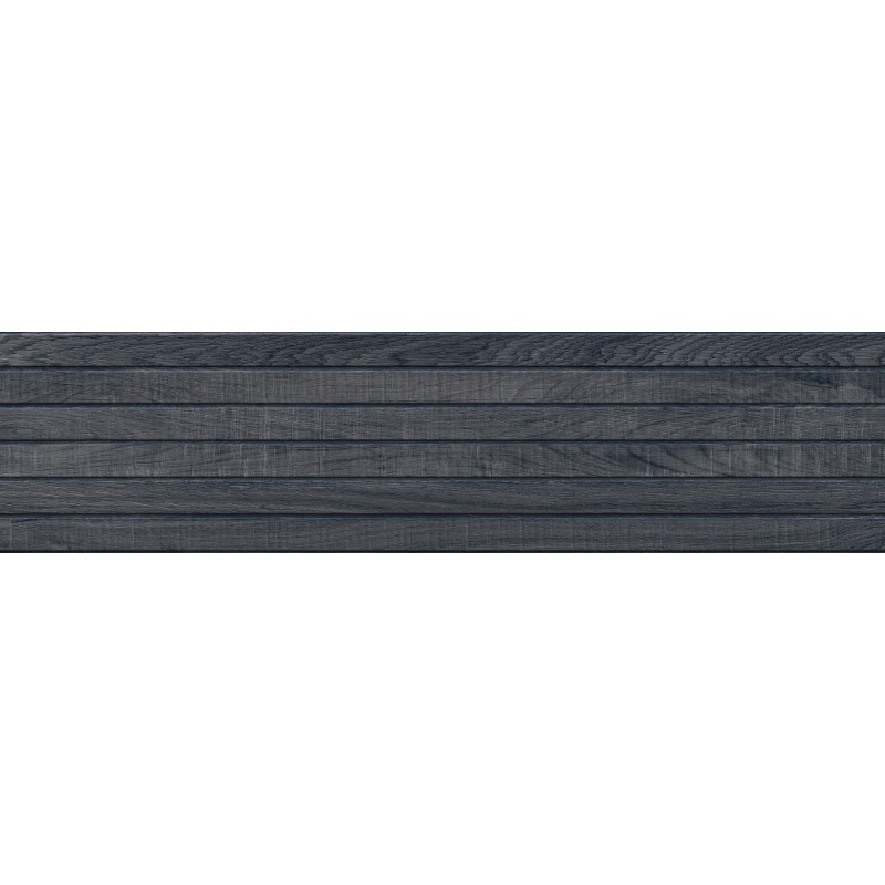 Mexen Western Wood Nero vzorka glazúrovaného rektifikovaného gresu G1, drevodekoratívna stenová dlaždica, matná