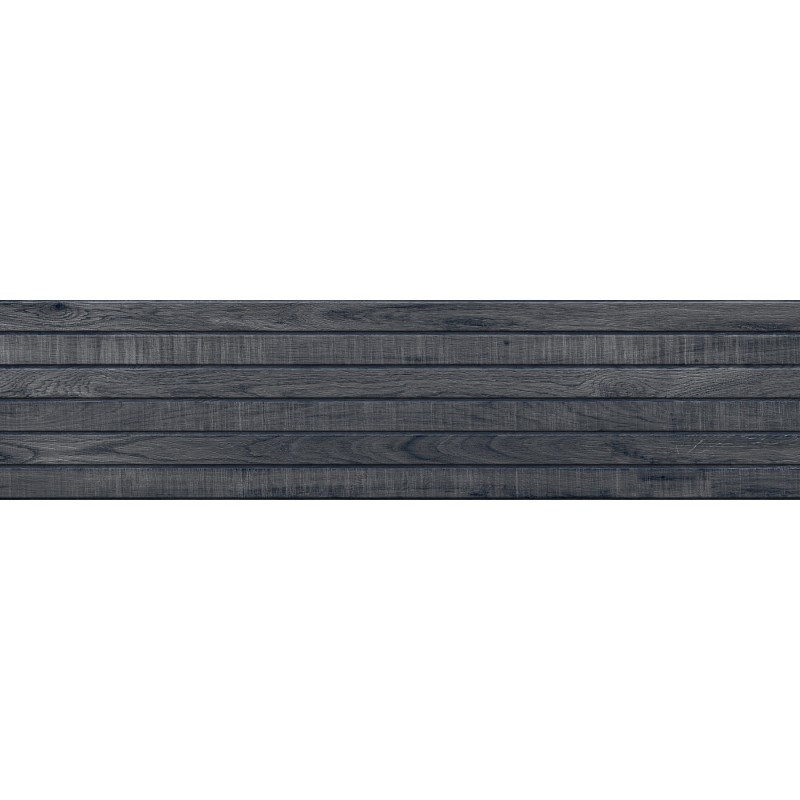 Mexen Western Wood Nero vzorka glazúrovaného rektifikovaného gresu G1, drevodekoratívna stenová dlaždica, matná