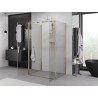 Mexen Exo-B Duo 3S sprchová kabína 3-stenová zavesená 90 x 70 cm, transparentná, zlatá - 814-090-070-50-00-3S