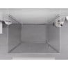 Mexen Exo-3S 3-stenná sprchová kabína 160 x 80 cm, priehľadná, chróm - 819-160-080-01-00-3S
