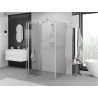 Mexen Exo-R 3S sprchový kút 3-stranný otočný 95 x 90 cm, transparentný, chróm - 819-095-090-01-00-3S