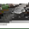 Mexen Elias granitový jednokomorový drez s krátkym odkvapkávačom 795 x 480 mm, čierna/zlatá metalik - 6511791005-75