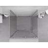 Mexen Exo-S 3S sprchovací kút 3-stenný posuvný 95 x 95 cm, transparentný, chróm - 8151-095-095-01-00-3S
