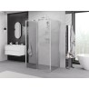 Mexen Exo-S 3S sprchovací kút 3-stenový posuvný 150 x 95 cm, transparentný, chróm - 8151-150-095-01-00-3S
