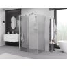Mexen Exo-3S sprchový kút 3-stenový posuvný 150 x 110 cm, transparentný, chrómový - 8151-150-110-01-00-3S