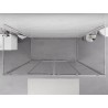 Mexen Exo-S Duo 3S sprchová kabína 3-stenná posuvná 200 x 70 cm, transparentná, chróm - 8152-200-070-01-00-3S