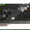 Mexen Tomas granitový dvojkomorový drez 800 x 500 mm, Čierna/Zlatá metalíza, sifón Chrómová - 6516802000-75