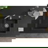Mexen Tomas granitový dvojkomorový drez 800 x 500 mm, Čierna, sifón Chrómová - 6516802000-77