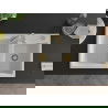 Mexen Tomas granitový dvojkomorový drez 800 x 500 mm, Biela, Sifón Zlatá - 6516802000-20-G