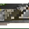 Mexen Tomas granitový drez s 2 komorami 800 x 500 mm, béžový, čierny sifón - 6516802000-69-B