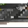 Mexen Tomas granitový dvojkomorový drez 800 x 500 mm, Šedá, Sifón Čierna - 6516802000-71-B