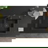 Mexen Tomas granitový dvojkomorový drez 800 x 500 mm, Čierna/Zlatá metalíza, Sifón Čierna - 6516802000-75-B