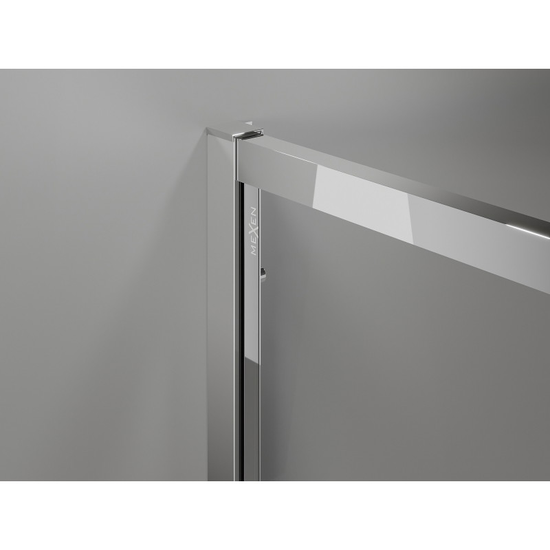 Mexen Exo-3S 3S sprchový kút 3-stenový zasúvací 85 x 70 cm, transparentný, chróm - 8153-085-070-01-00-3S