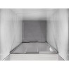 Mexen Exo-3S posuvné sprchové dvere 70 cm, transparentné, chróm - 8153-070-000-01-00