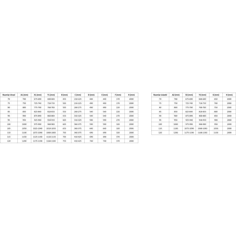 Mexen Mist T sprchová kabína jednokrídlová pravá 70 x 95 cm, čierna mriežka, čierna - 8A4T-070-095-70-77-P