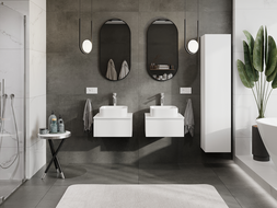 Mexen Orio kúpeľňová skrinka pod umývadlo 50 cm, 1 zásuvka, biela matná- 91A10-05023-1-BF01