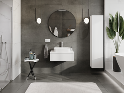 Mexen Orio kúpeľňová skrinka pod umývadlo 70 cm, 1 zásuvka, biela matná - 91A10-07023-1-BF01