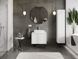 Mexen Orio kúpeľňová skrinka pod umývadlo 70 cm, 1 zásuvka, biela matná - 91A10-07047-1-BF01