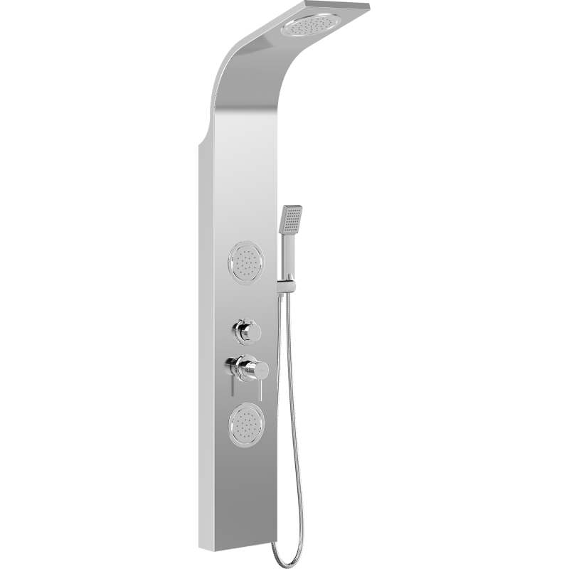 Mexen Gros sprchový panel, chróm - 7619-03-00