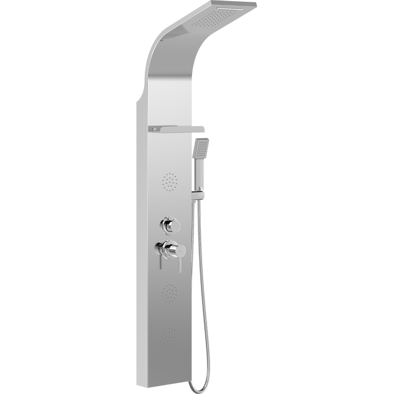 Mexen Borg sprchový panel, chróm - 7615-03-00