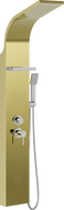 Mexen Borg sprchový panel, zlatý - 7615-03-50