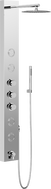Mexen Ivo sprchový panel s výlevkou, chróm - 7608-03-00