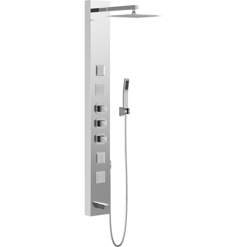 Mexen Orco sprchový panel, chróm - 7607-03-00