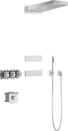 Mexen Fall podomietková sprchová súprava, chróm - 7602-04-00