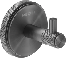 Mexen Gravo háčik na uterák, gun gray brúsený - 70A93011-66