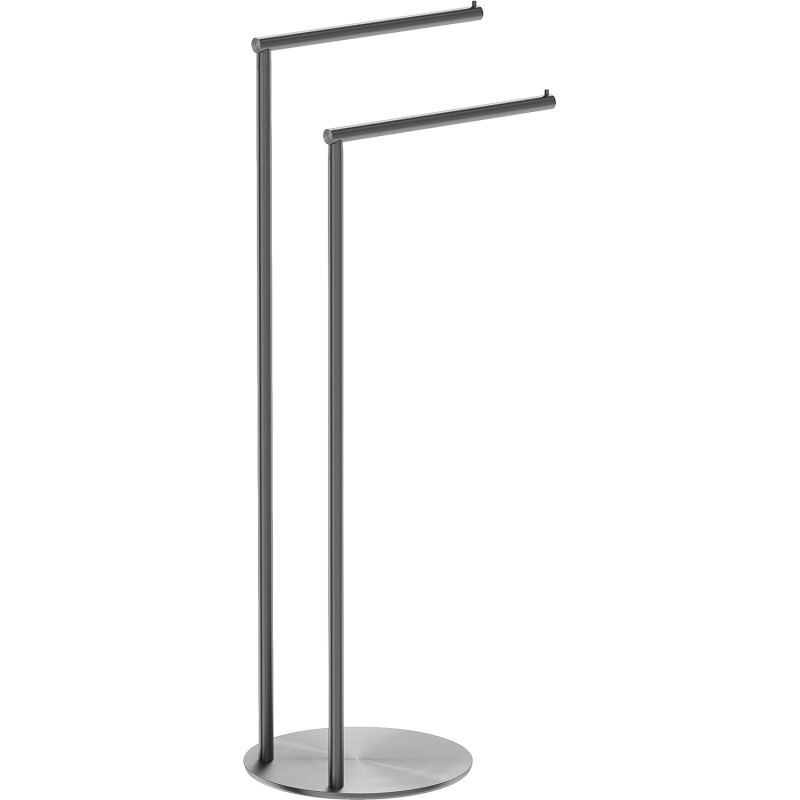 Mexen Loop stojanový vešiak na uteráky, gun gray kartáčovaný - 70A71096-66