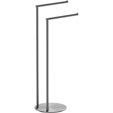 Mexen Loop stojanový vešiak na uteráky, gun gray kartáčovaný - 70A71096-66