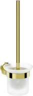 Mexen Ovio toaletná kefa, zlatá - 70A19571-50