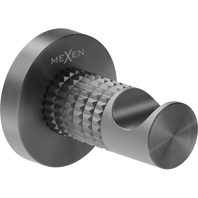 Mexen Triv háčik na uterák, brúsená farba gun gray - 70A33011-66